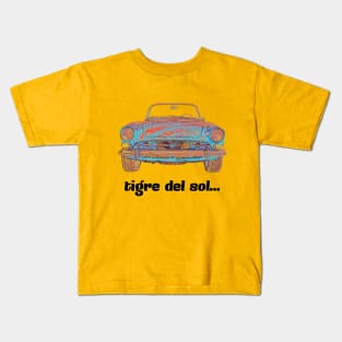 Tigre del Sol Kids T-Shirt